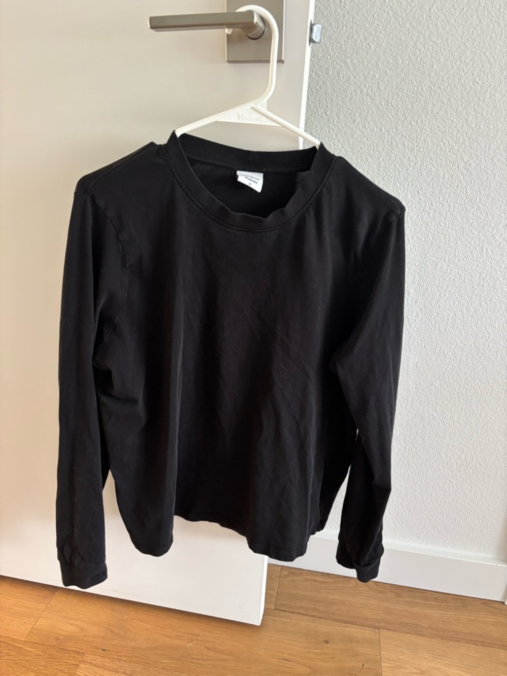 Outdoor Voices Black Crewneck Tee